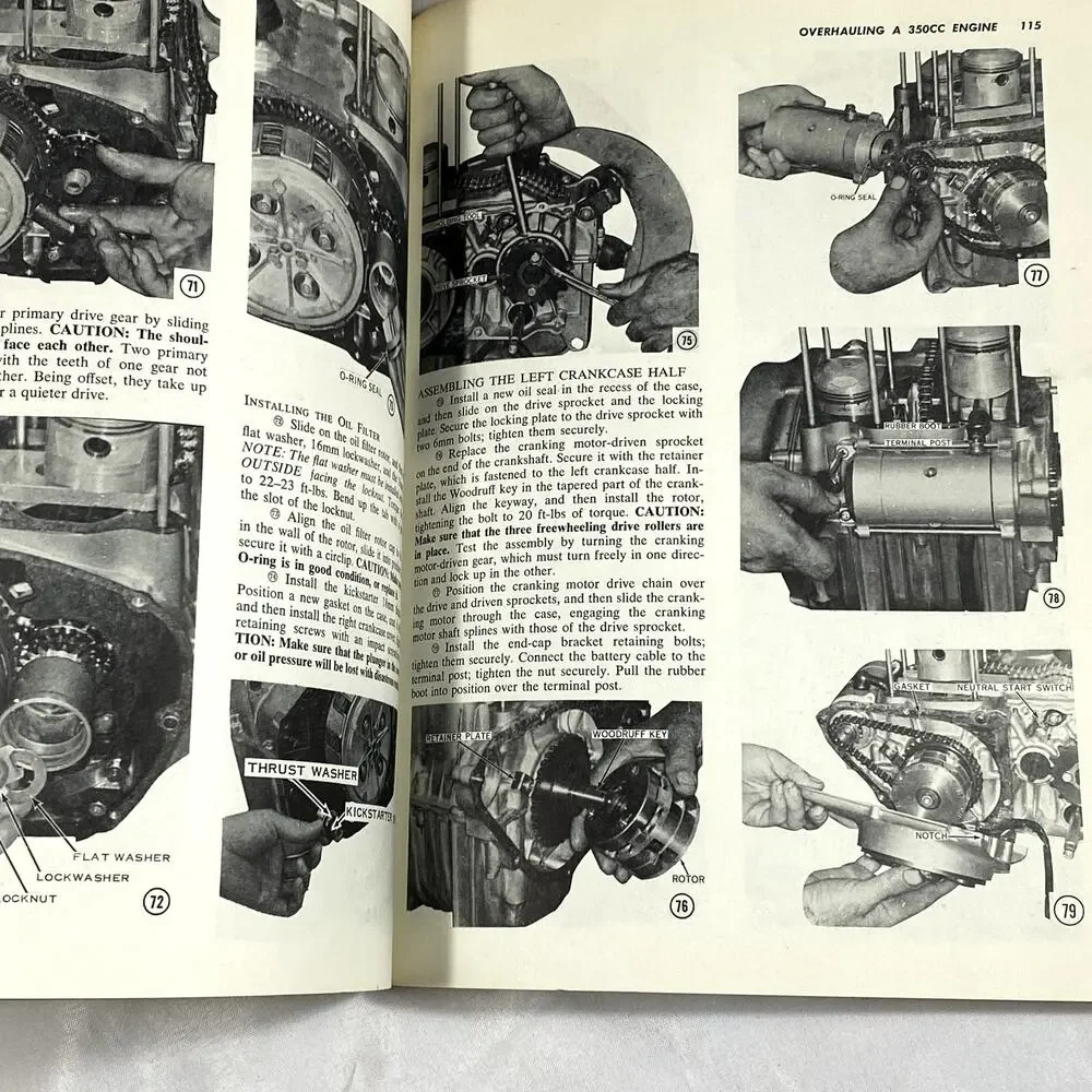 Glenns Honda Two-Cylinder Repair and Tune-Up Guide Harold T Glenn Vintage Book